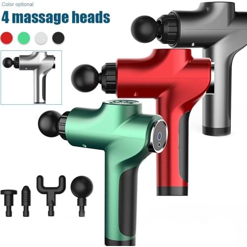 Muscle Relaxation Massage Gun Deep Dynamic Therapy Vibrator Muscle Massage Gun Deep Tissue Massager