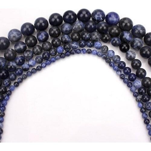 MEIBEADS Top Selling Smooth Matte Round Bead Spacer Loose Natural Stone Beads Charms Jewelry Acessories 4/6/10/12mm UF2139