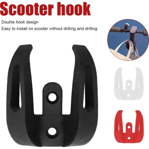 Electric Scooter Nylon Front Double Hook E-Bike Bag Dual Claw Hook for Xiaomi M365/1S/Pro Skateboard Hooker Accessories sturdy