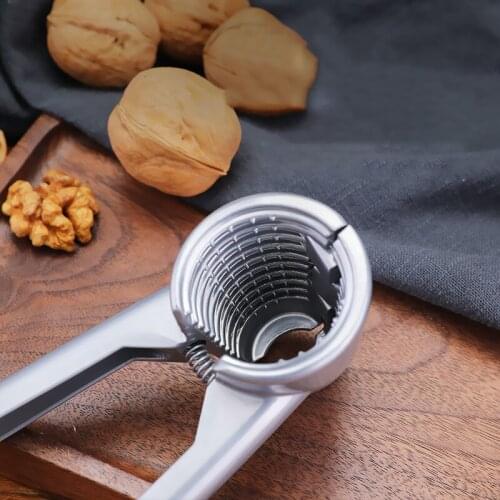 New Metal nutcracker Crushed walnuts Walnut Cracker opener nut funnel-type Plier sheller tool Kitchen Accessories