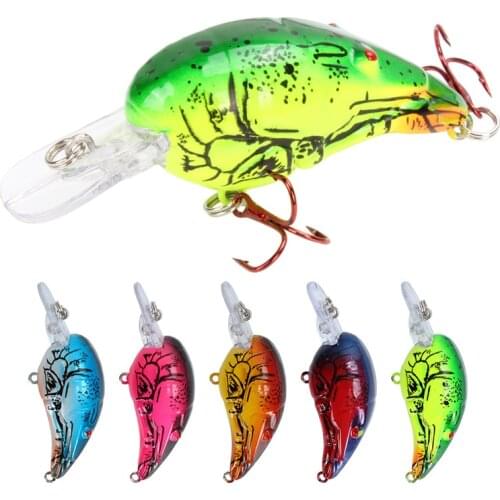 5pcs/lot Wobblers Crankbait Fishing Lure 7cm 11.6g Floating Artificial Bait For Bass Pike Minnows Jerkbait Fishing Tackle