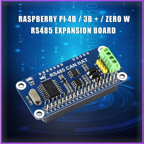 Raspberry Pi 4B / 3B + / Zero W RS485 expansion board CAN module UART communication module for Raspberry pi 3B/3B+/4B