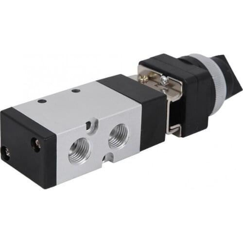 Threaded Mechanical Button Valve MSV86522-TB 2 Position 5 Way Mechanical Button Valve Switch Valve For Pneumatic System