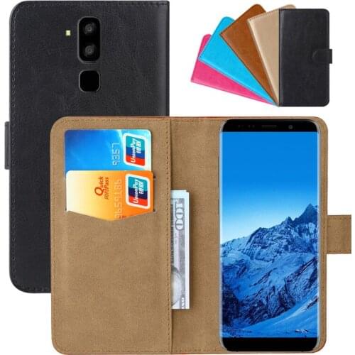 Luxury Wallet Case For Meiigoo S8 PU Leather Retro Flip Cover Magnetic Fashion Cases Strap