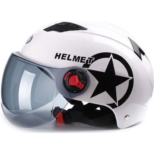 Electric Bike Helmet Summer Helmet Motorcycle Helmet Sun Protection Helmet Safety Helmet Battery Car