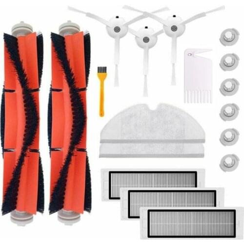 18PCS Vacuum Cleaner Parts Replacement for Mi Robot Roborock S50 S51 Roborock 2 Vacuum Cleaner Accessory Kit