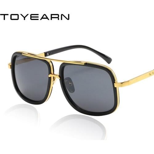 2019 New Classic Big Frame Square Sunglasses Men Women Vintage Luxury Brand Design Oversized Sun Glasses For Male Gafas Oculos
