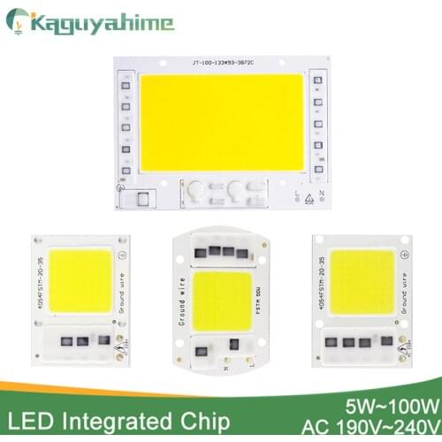 Kaguyahime LED COB Chip 20W 30W 50W 100W 220V For Spotlight Floodlight Outdoor Lamp No Need Driver Integrated Chip DIY LED Chip
