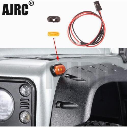 1PCS Suitable for 1/10 1/8 simulation model car TRAXXAS TRX4 TRX-6 G63 D90 D110 RC4WD SCX10 90046/47 RR10 AXIAL turn signal