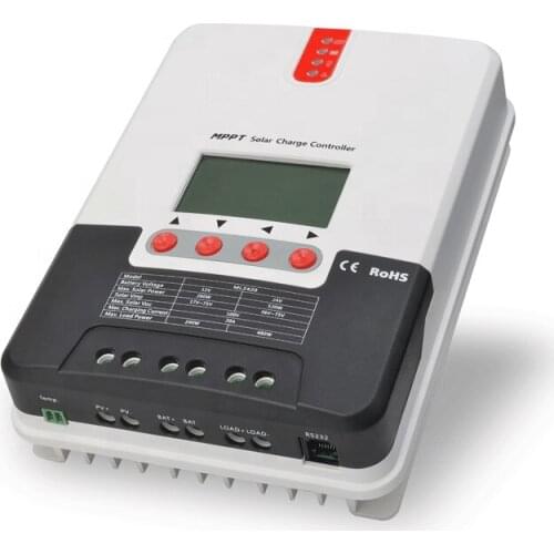 40amp Solar Charge Controller 40 a Lcd Regulator Tracer Mppt Solar Charge Controller Lithium