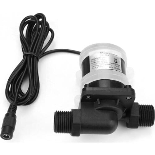24V DC Brushless Water Pump JT-750D4 Silent 4 Points Threaded Solar Water Heater Shower 800L/H Floor Heating Booster Pump