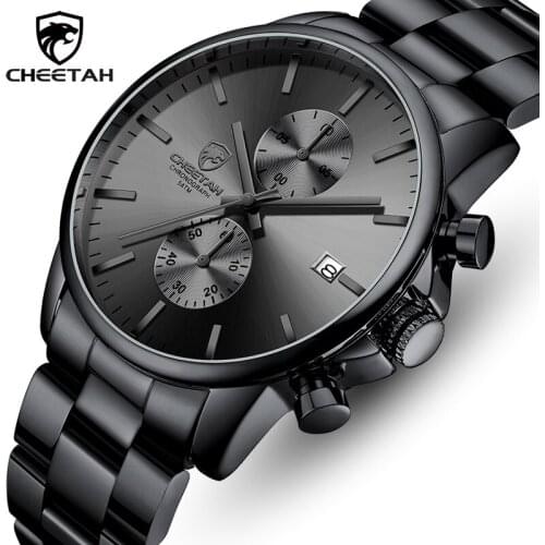 2020 New CHEETAH Men Watch Top Brand Luxury Quartz Watches for Mens Fashion Sports Waterproof Wrist Watches Relogio Masculino