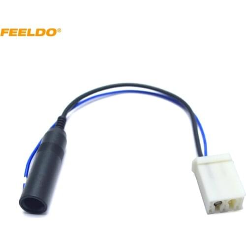 FEELDO 1Pc Car Aftermarket Stereo Male Antenna Adapter For Toyota Tacoma Audio Parts Accessories #FD-4795