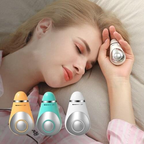 USB Charging Microcurrent Sleep Holding Sleep Aid Instrument Pressure Relief Sleep Device Hypnosis instrument Massager and Relax