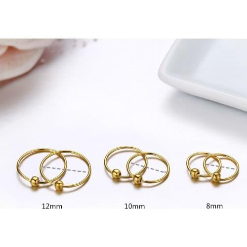 Cute 925 Sterling Silver W Gold Color Circle Loop Small Hoop Earrings For Women Girls Children Kid Jewelry Orecchini Aros Aretes