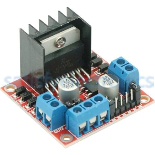 1PCS Smart Electronics L298N Stepper DC Motor Driver Shield Expansion Development Board for arduino DIY Car Robot