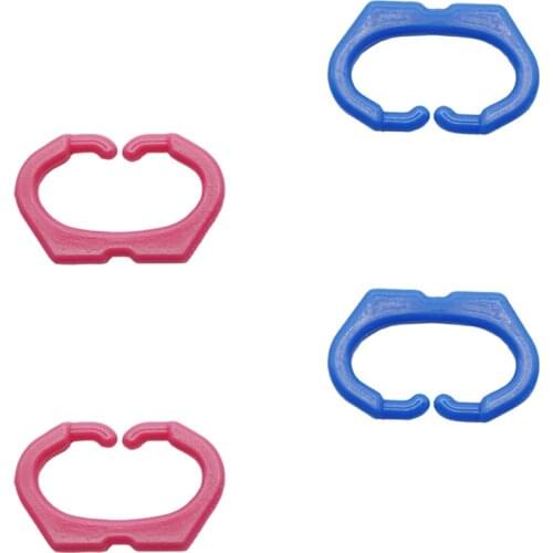 Farm Feeding Supplies Chicken Beaks Clasps Anti-pecking Nose Buckles Chicken Beak Rings Anti-pecking Ring Tool Accessories 50Pcs