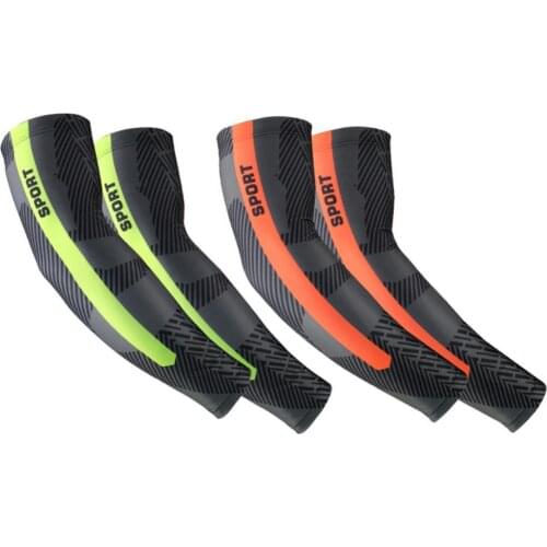 Outdoor cycling sleeve summer thin breathable sunscreen 1 pair of outdoor cycling breathable UV protection arm guard ice sleeve