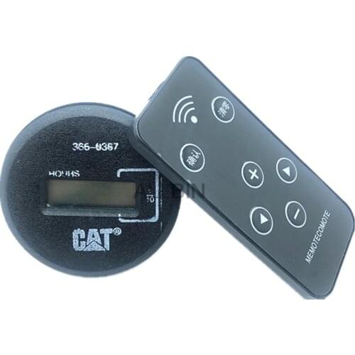 For CATERPILLAR CAT 307D/312D/320D/323D Excavator special timer Hour meter with remote control Excavator parts