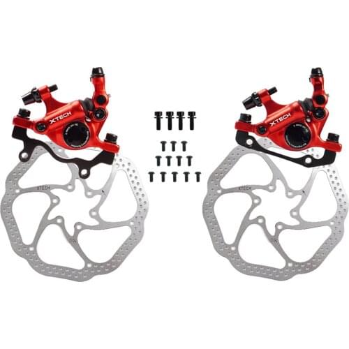 CNC Line Pulling Hydraulic Disc Brakes MTB Hydraulic Disc Brake Calipers Front & Rear Bicycle Hydraulic Brake