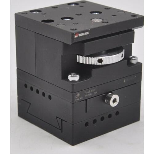 XYZ axis Sigma TASB-602 TASB-603 manual optical dovetail groove displacement lifting fine-tuning slide table copper