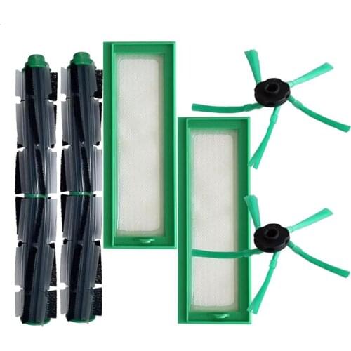 Replacement Round Brush Filter Side Brushes Spare Parts for Vorwerk Kobold VR200 Robot Vacuum Cleaner Accessories