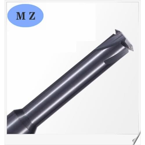 1pc carbide alloy single tooth coated M1.0 - M12 thread end mills cnc threading milling cutter bit tool for ISO metric thread