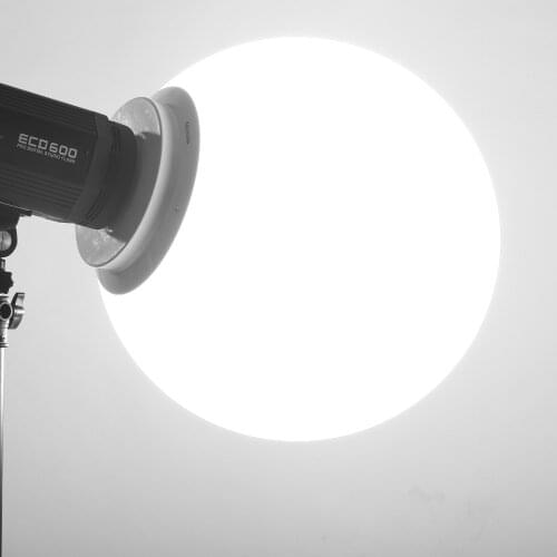 12"/30cm Studio Global Cover Diffuser Soft Ball Dome Softbox Studio Flash Bowens Mount photographic Photo Studio Accessories