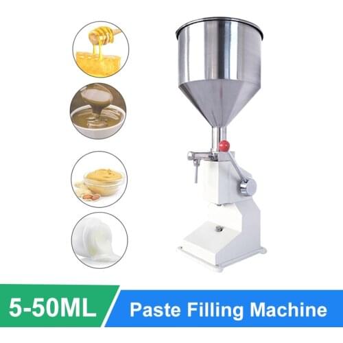 A03 Manual Quantitative Cream Liquid Filling Machine 5~50ml Cream Shampoo Cosmetic Liquid Cream Oil Filling
