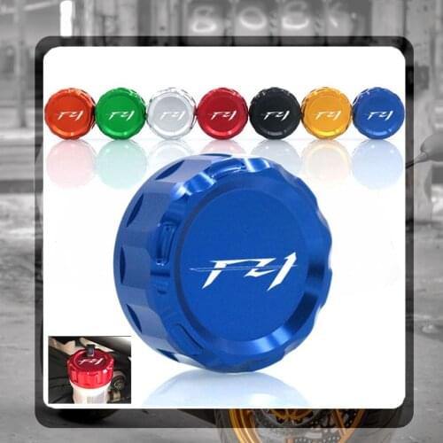 For YAMAHA FZ1 FZ1N F Z 1 FZ1S Motorcycle Accessories CNC Aluminum Rear Brake Reservoir Cover Caps