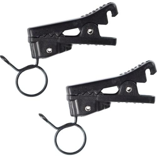 Canfon 2pcs Lapel/Lavalier Microphone ABS Tie Clip for SONY uwp V1/D11/D21 Sennheiser Saramonic wireless microphone