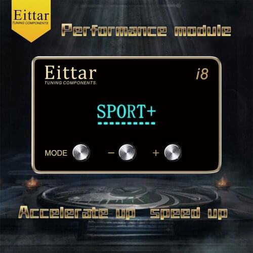Eittar i8 LCD screen display electronic throttle controller for MITSUBISHI PAJERO 2000-2006