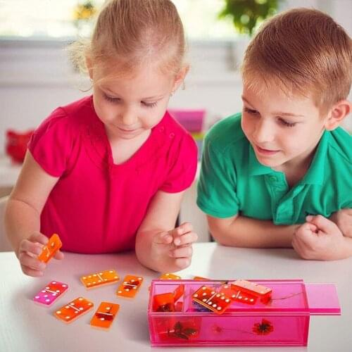 Epoxy Resin Mold 1 Set Domino Storage Box Mold Jewelry Container Organizer Holder Silicone Mould DIY Crafts Casting Tools