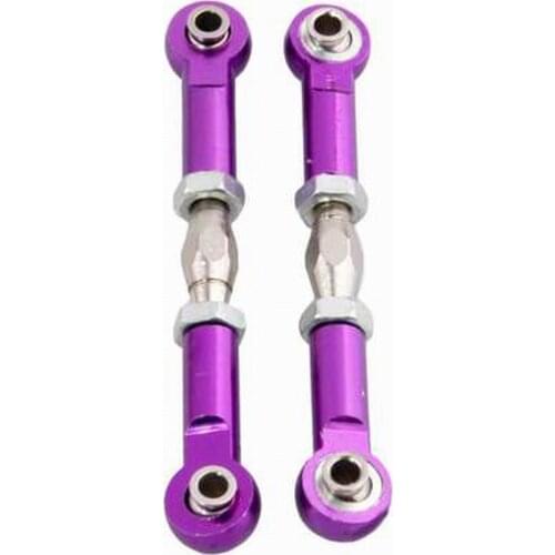 HSP 106017 RC Car 166017 Aluminum Metal Front Rear Linkages Alloy Sonic Servos Link 08242 06016 1/10 Upgrade Part For 94111