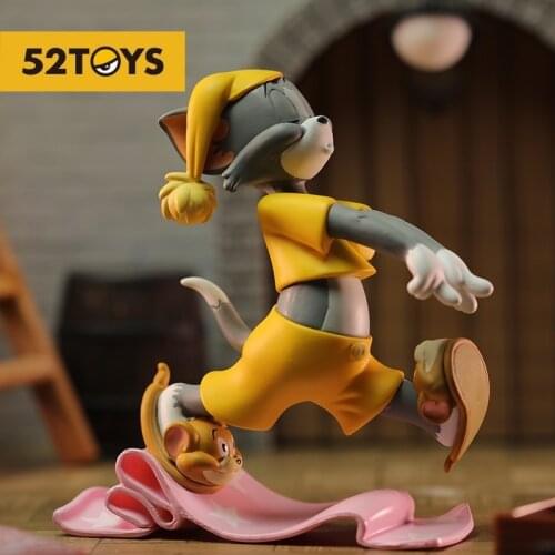 Sweet Dream Blind Box Series Tom cat toy Jerry Mouse sleeping Figure cartoon and animation model quality goods dolls