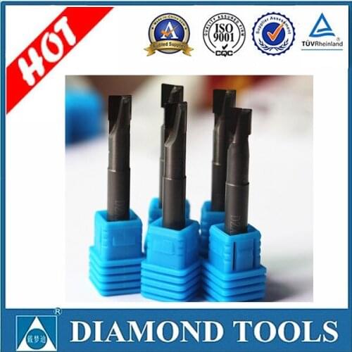 Free shipping cost to all countries Stone carving tool DZX2Z0606 2 flute straight PCD engraving tool