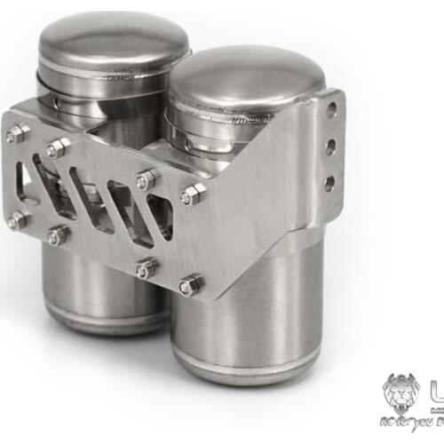 LESU Metal CNC Air Tank For 1/14 DIY Tamiya Benz 3348 RC Dumper Tractor Truck TH05110