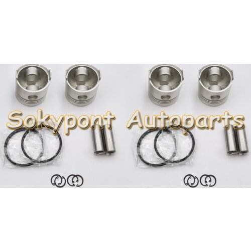 New STD 4FA1 Cylinder Piston And Piston Ring Kit FOR ISU-ZU ISU Engine