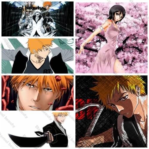 Handmade Gift Diamond Painting Full Round Drill Diy 5D Japan Anime Role Embroidery Cross Stitch Wall Pictures Home Decoration