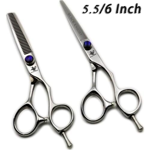 5.5/6 Inch Professional Pet Scissors Dog Grooming Cutting+Thinning Shears Kit for Animals Japan440C High Quality Personality