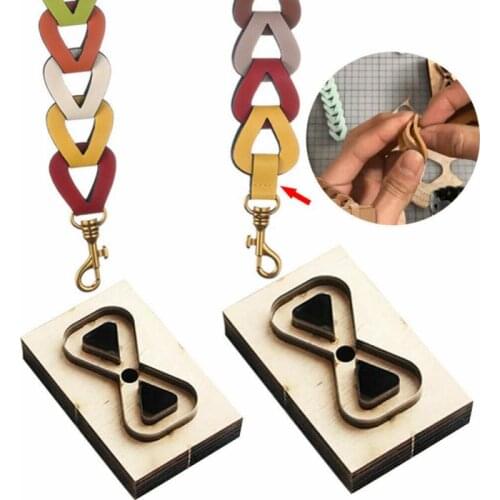 Professional Leather Craft Tools Kit DIY Die Cutting Leather Mold Tools Carving Work Metal Hollowed Punch Sewing Accessories