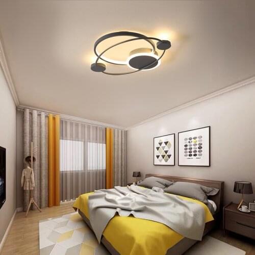 Modern led Chandelier for living room bedroom study room 90-260V led indoor chandelier fixtures free shipping