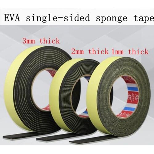 1-3MM thickness Super sticky EVA Sponge Single sided Foam Tape EVA sponge tape