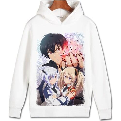 The Misfit of Demon King Academy Cosplay Hoodie Anos Voldigord Winter Autumn Fleece Sweatshirts Casual Pullover Costume