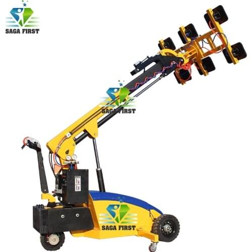 Battery Power Vacuum Lifter for Glass, steel plate, wood plate Installing