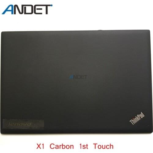 For Lenovo ThinkPad X1 Carbon Gen 1st Lcd Back Cover Rear Lid Top Case Touch 60.4RQ20.004 Non-Touch 60.4RQ15.004 04Y1930 04X0426