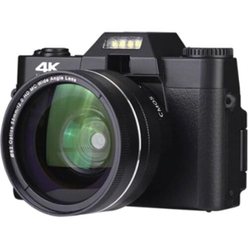 2021 New HD 4K 16X Digital Camera Micro Single Retro With WiFi Professional Digital Camera Vlog External Lensfor Home Travel