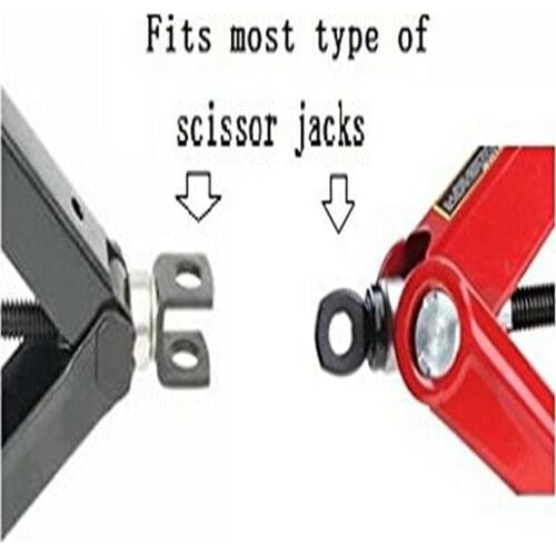 Scissor Jack Adaptor 1/2 Inch For Use With 1/2 Inch Drive Or Impact Wrench Tools