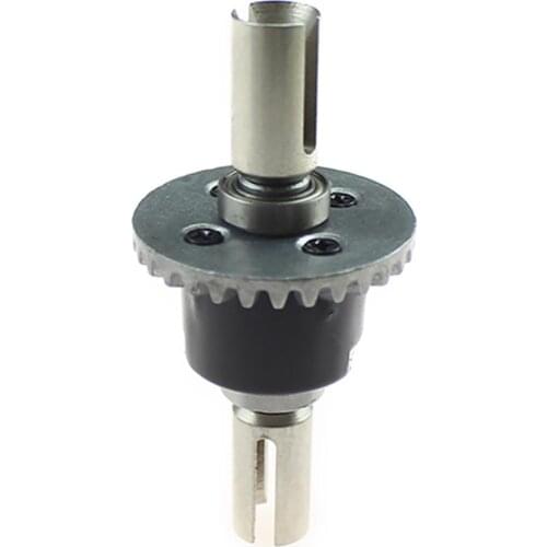 RC Gear Making Accessories Spare Front Differential Vehicles Toy Parts Zinc Alloy RC Car Kids Gift Black For Wltoys 12428-0091