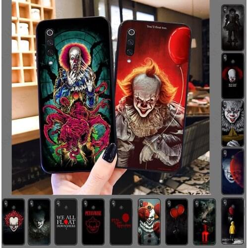 Stephen King It pennywise Phone Cover for xiaomi mi9T mi8se mi10pro mi6 note10 lite MIA1 MIA2 MIA3 CC9PRO CASE